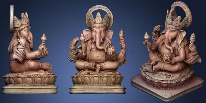 3D model Ganesh Sculpute (STL)